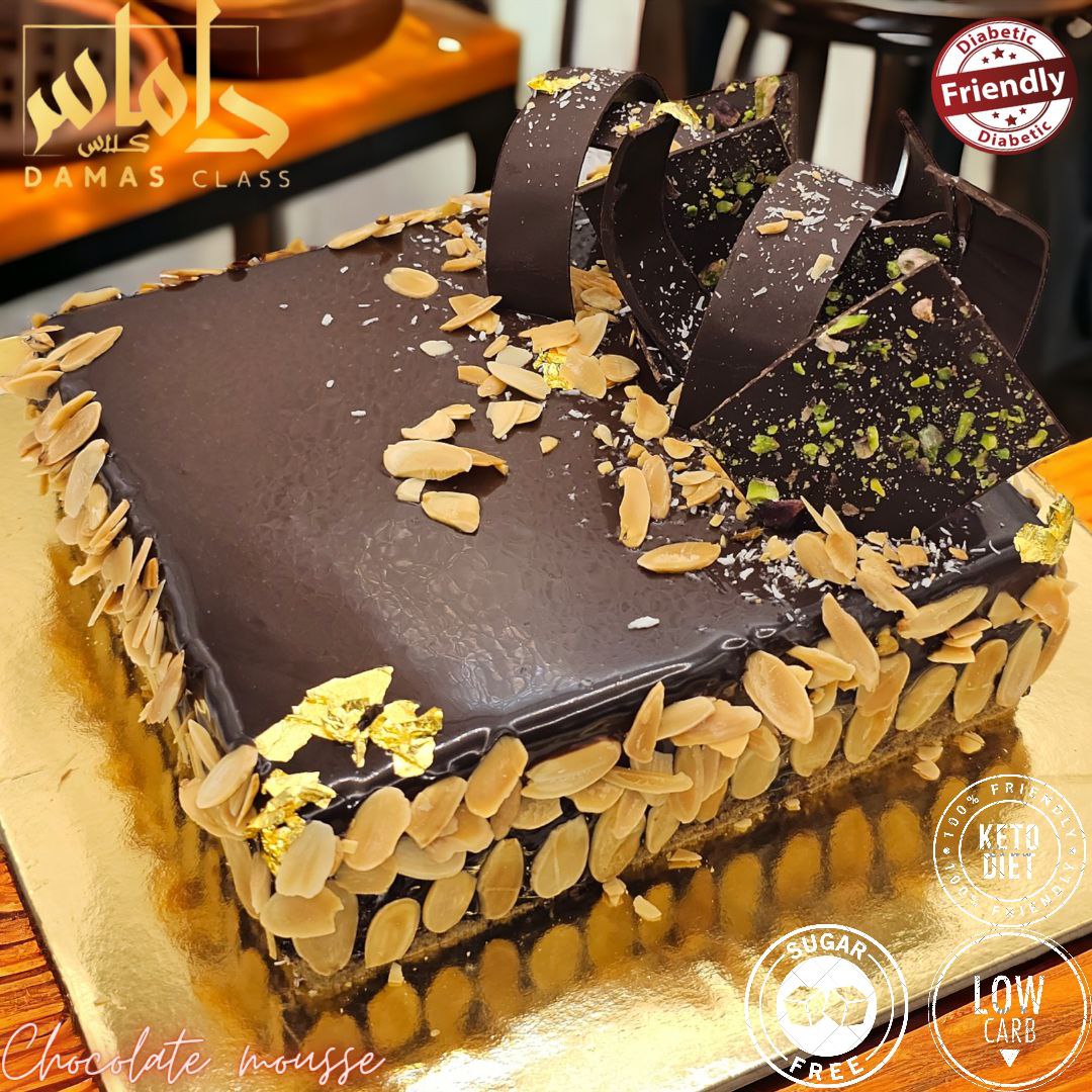 شوكلاته كيتو دايت Chocolate mousse cake mold