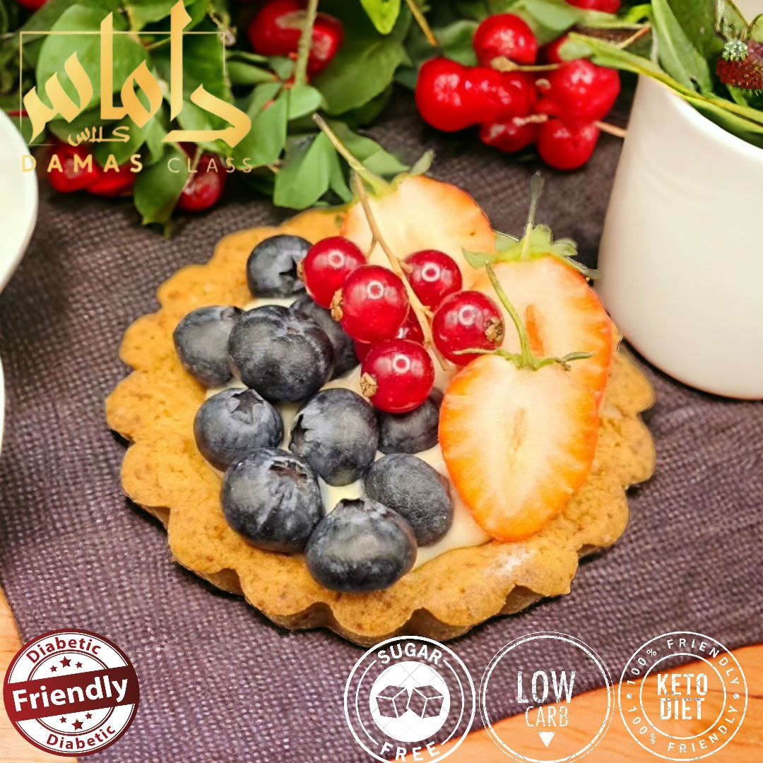 Keto fruit tart 1