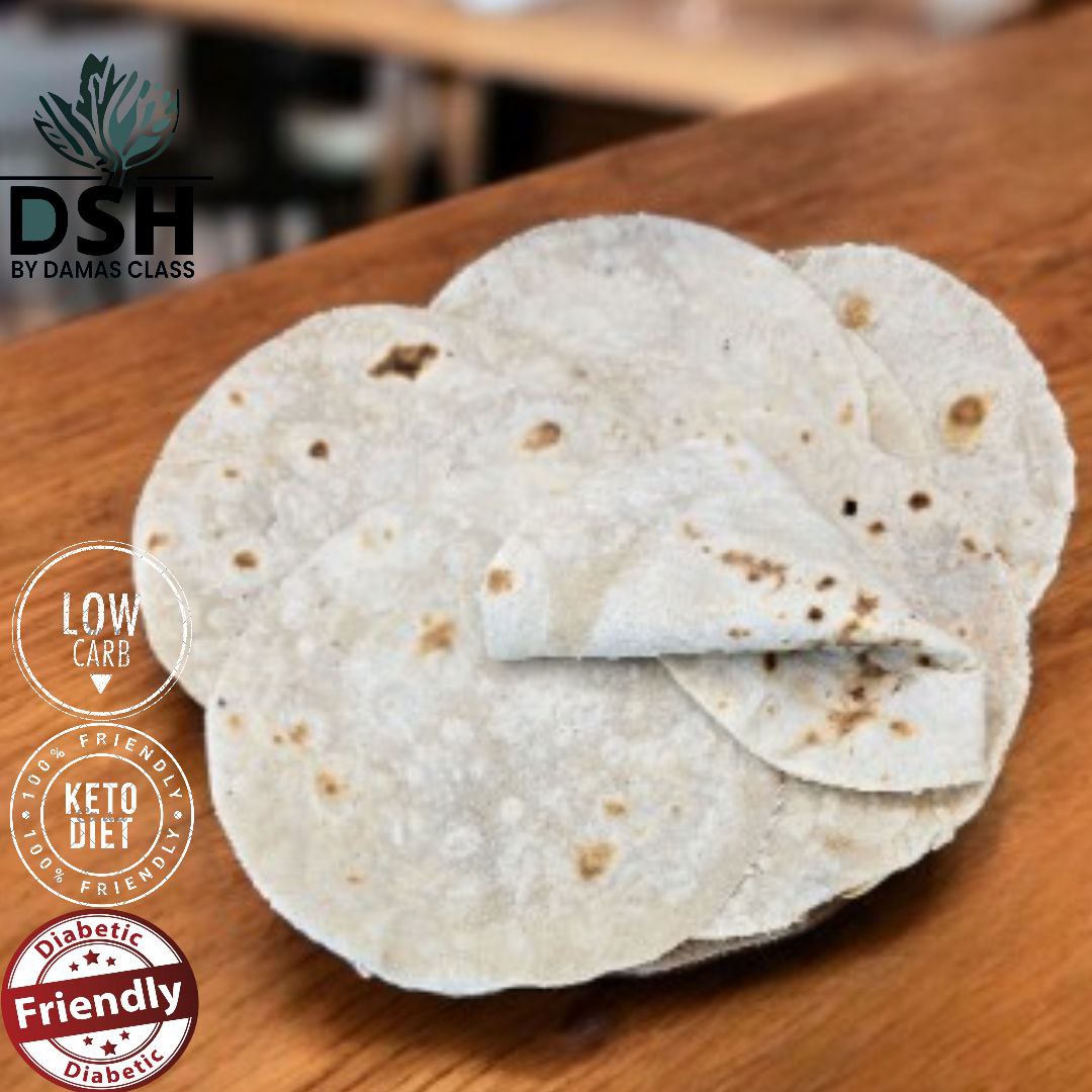 كيتو خبز التورتيلا 6 keto Tortilla bread pieces