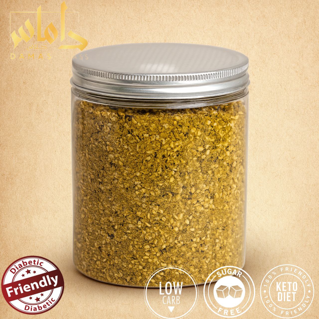 زعتر طبيعي مع سمسم كيتو دایت 300g Thyme is natural with keto sesame diet