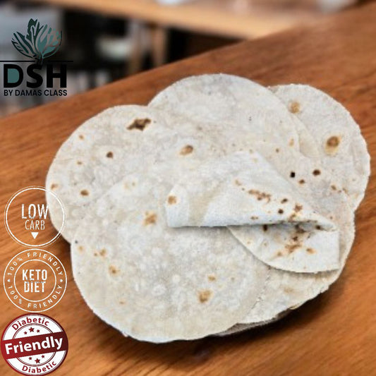 كيتو خبز التورتيلا 6 keto Tortilla bread  pieces