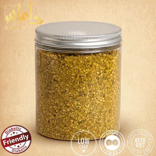زعتر طبيعي مع سمسم كيتو دایت 300g Thyme is natural with keto sesame diet