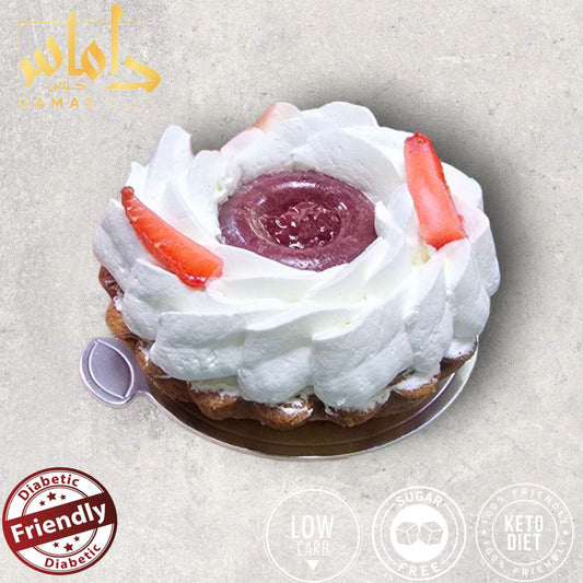 Tart Strawberry keto sauce   تارت بصوص الفراولة كيتو