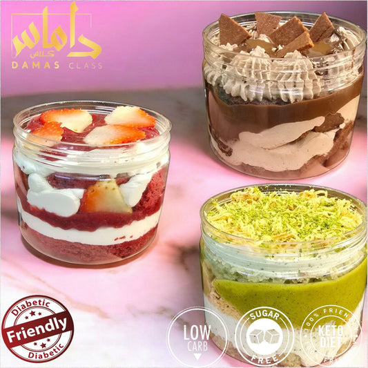 3box cakes of your choice (Shokla _Red Velvet pistachio with kunafa) keto diet  3 بوكسات كيك من اختيارك( شوكلا _ريد فيلفيت فستق مع كنافة ) كيتو دايت