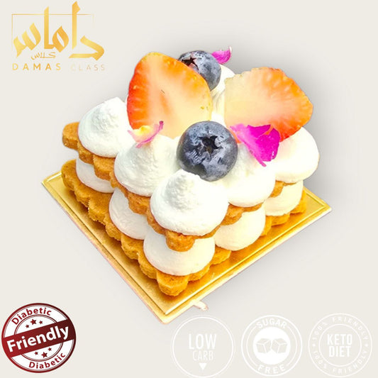 Betefor Sablet vanilla cream keto  قطعة بيتفور سابليه الفانليا كيتو