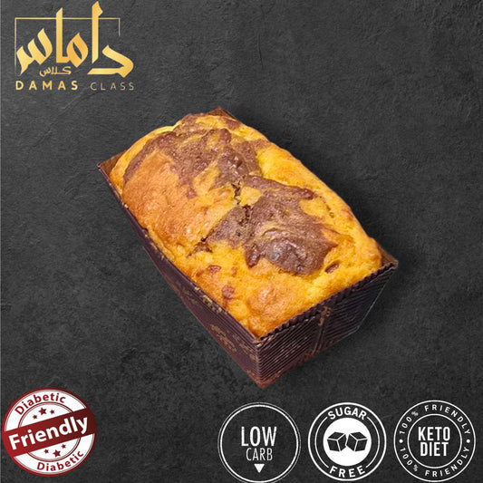Marble Cake keto pes 1قطعة كيك ماربل كيتو