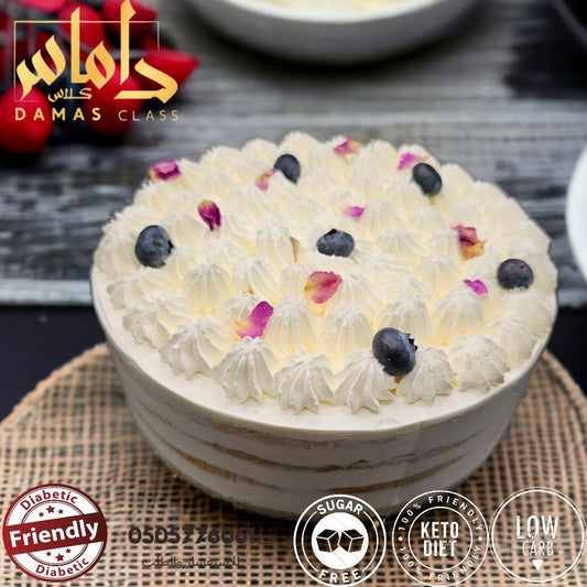 كيك فانيليا كيتو دايت Keto diet vanilla cake