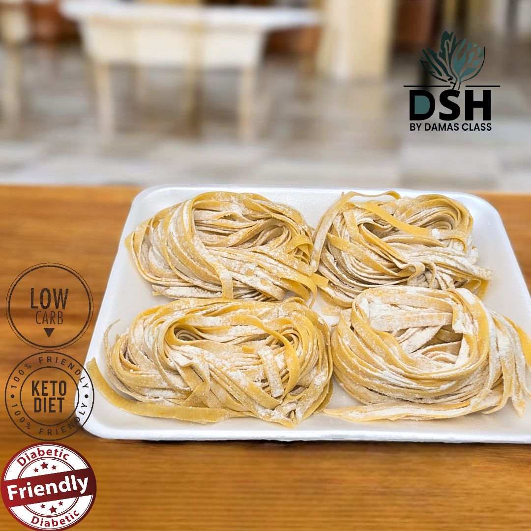 كيتو فوتوتشيني بدون طهي Keto Fettuccine No-Bake